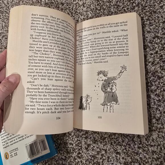 Bundle of 2 Roald Dahl Paperback Books - Matilda & George's Marvelous Medicine - Picture 3 of 4